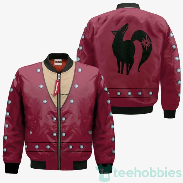 ban custom the seven deadly sins cosplay bomber jacket 3 dU1FT 600x600px Ban Custom The Seven Deadly Sins Cosplay Bomber Jacket