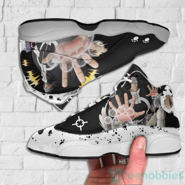 bartholomew kuma custom one piece anime air jordan 13 shoes 3 XWOAS 600x600px Bartholomew Kuma Custom One Piece Anime Air Jordan 13 Shoes