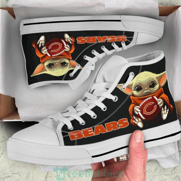 bears cute baby yoda high top shoes fan gift 2 kxOrR 600x600px Bears Cute Baby Yoda High Top Shoes Fan Gift