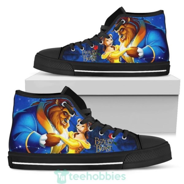 beauty and the beast couple high top shoes gift idea 2 SkQHn 600x600px Beauty And The Beast Couple High Top Shoes Gift Idea
