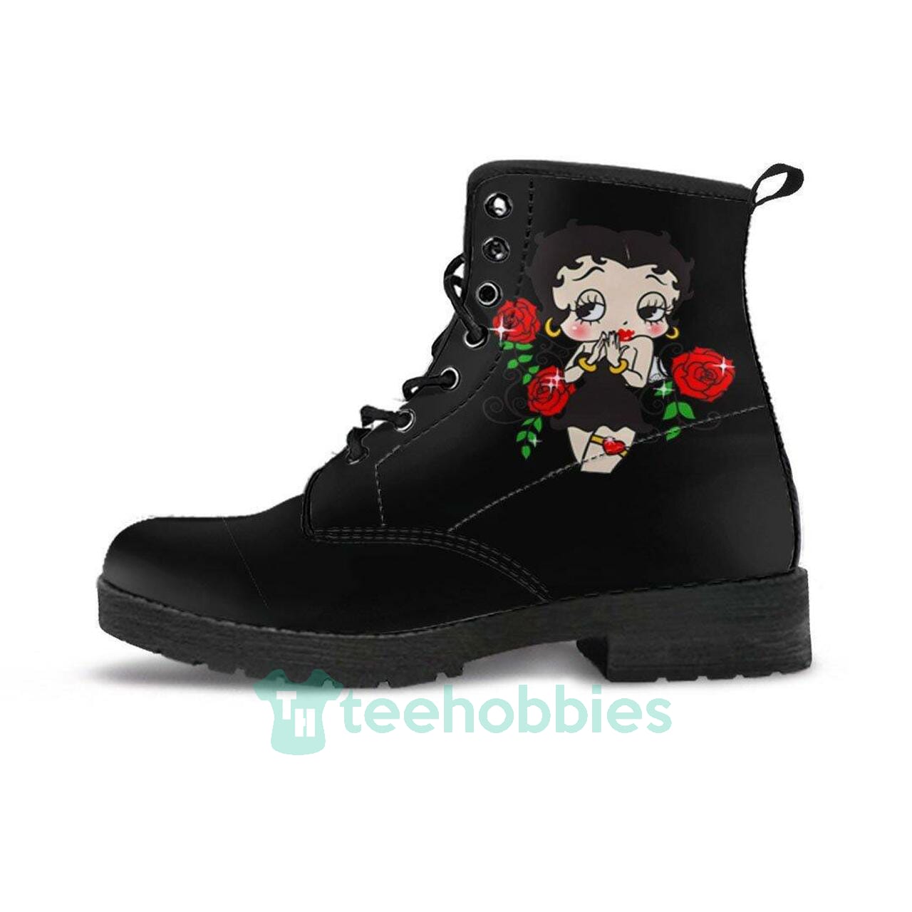 Betty Boop Leather Boots Shoes