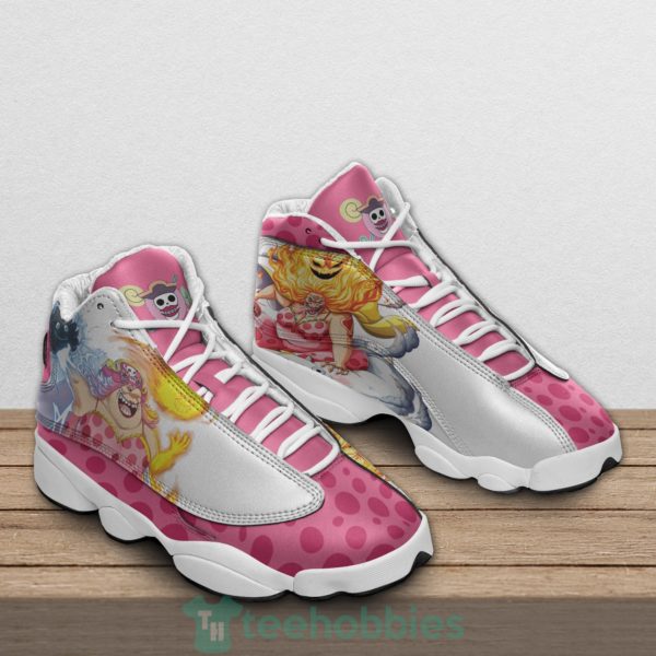 big mom custom one piece anime air jordan 13 shoes 2 GcId3 600x600px Big Mom Custom One Piece Anime Air Jordan 13 Shoes