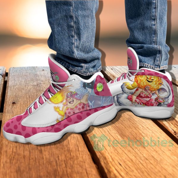 big mom custom one piece anime air jordan 13 shoes 4 o6JQF 600x600px Big Mom Custom One Piece Anime Air Jordan 13 Shoes