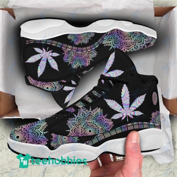 black mandala weed air jordan 13 sneaker shoes 1 Ju0dW 600x600px Black Mandala Weed Air Jordan 13 Sneaker Shoes