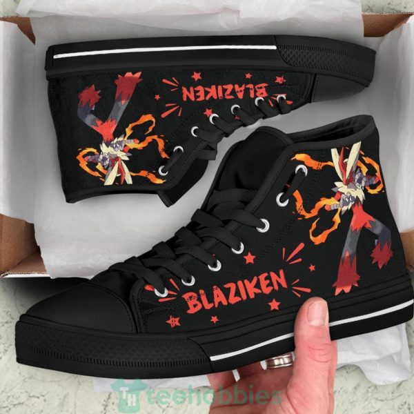 blaziken sneakers high top shoes gift idea 2 oCA0C 600x600px Blaziken Sneakers High Top Shoes Gift Idea