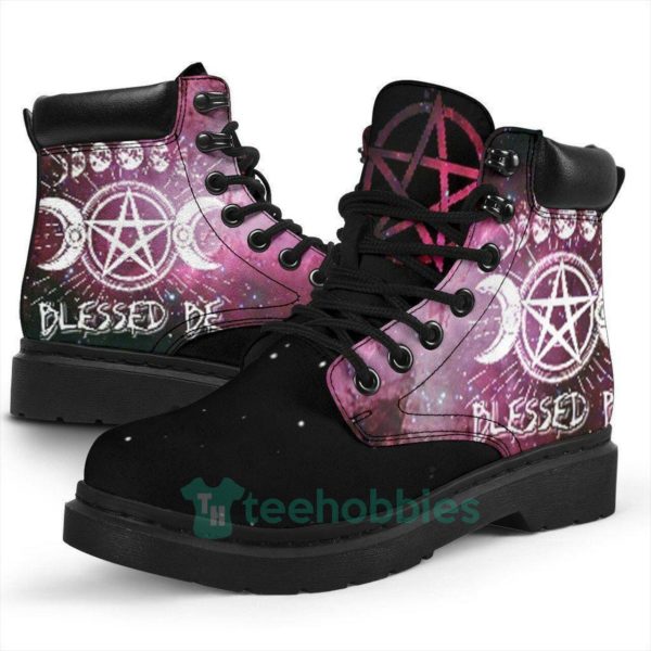 blessed be wicca leather boots shoes 1 43uVK 600x600px Blessed Be Wicca Leather Boots Shoes