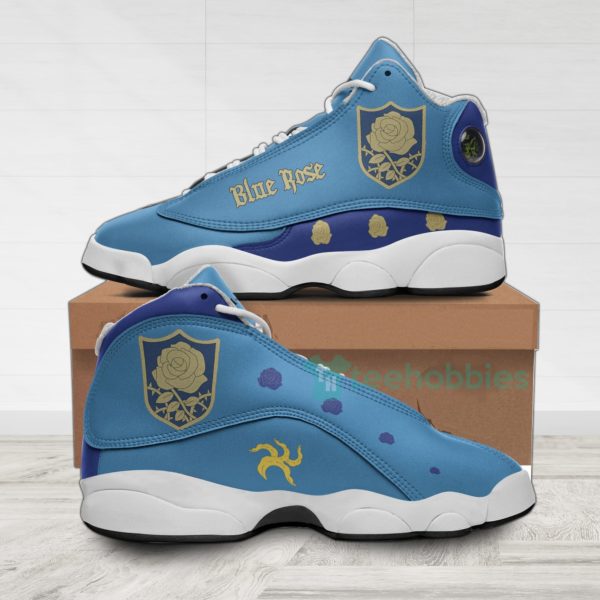 blue rose custom black clover anime air jordan 13 shoes 1 ZiqfW 600x600px Blue Rose Custom Black Clover Anime Air Jordan 13 Shoes