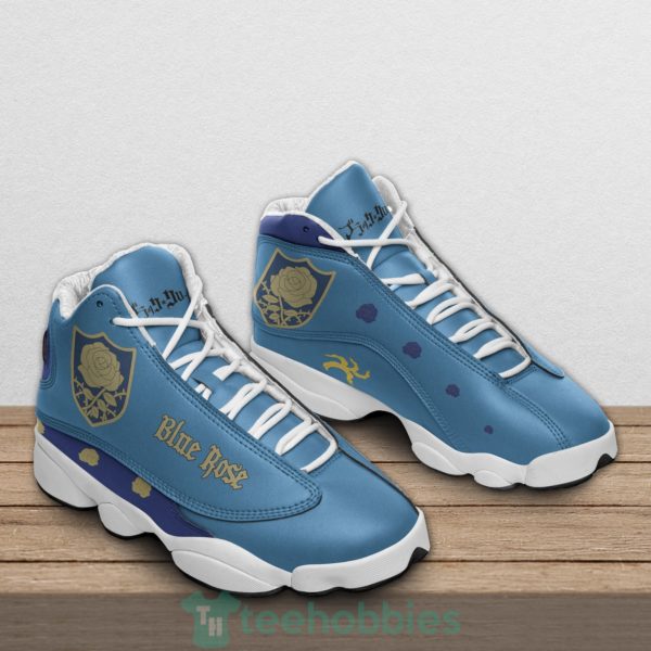 blue rose custom black clover anime air jordan 13 shoes 2 HhF8K 600x600px Blue Rose Custom Black Clover Anime Air Jordan 13 Shoes