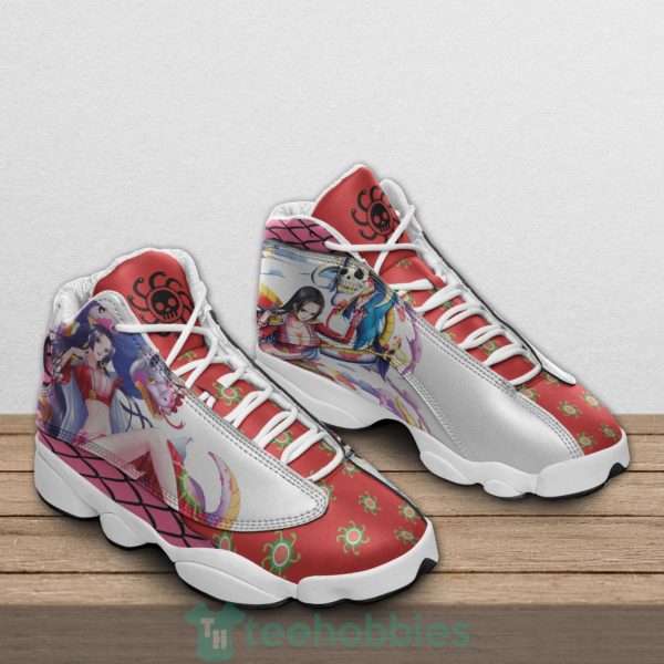 boa hancock custom one piece anime air jordan 13 shoes 2 pIOUQ 600x600px Boa Hancock Custom One Piece Anime Air Jordan 13 Shoes