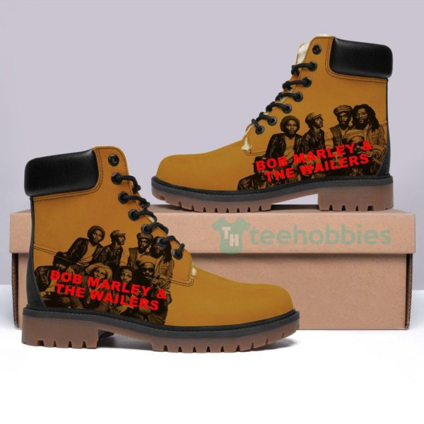 bob marley and the wailers rock band winter leather boots 1 DZmaw 600x600px Bob Marley And The Wailers Rock Band Winter Leather Boots