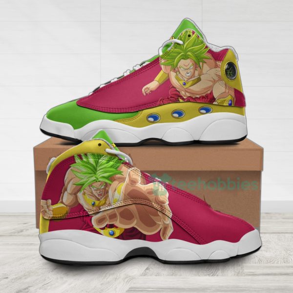 broly custom dragon ball anime air jordan 13 shoes 1 cdtlR 600x600px Broly Custom Dragon Ball Anime Air Jordan 13 Shoes