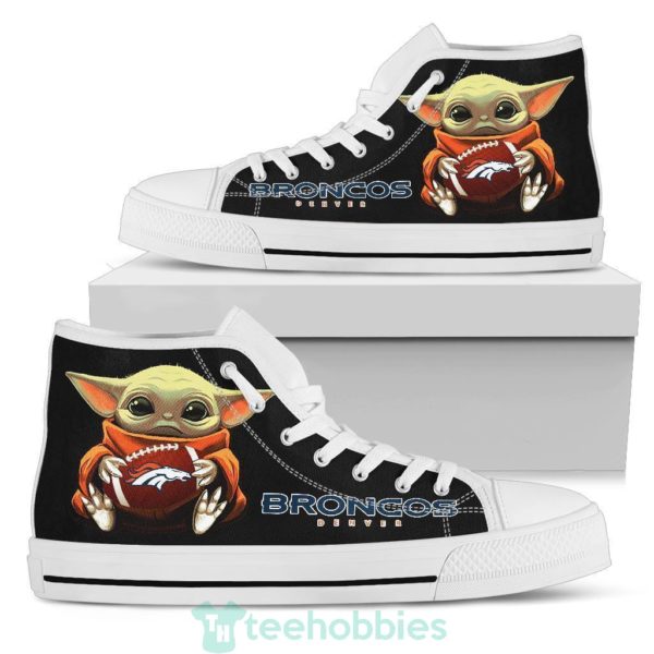 broncos cute baby yoda high top shoes fan gift 3 Kn9Or 600x600px Broncos Cute Baby Yoda High Top Shoes Fan Gift
