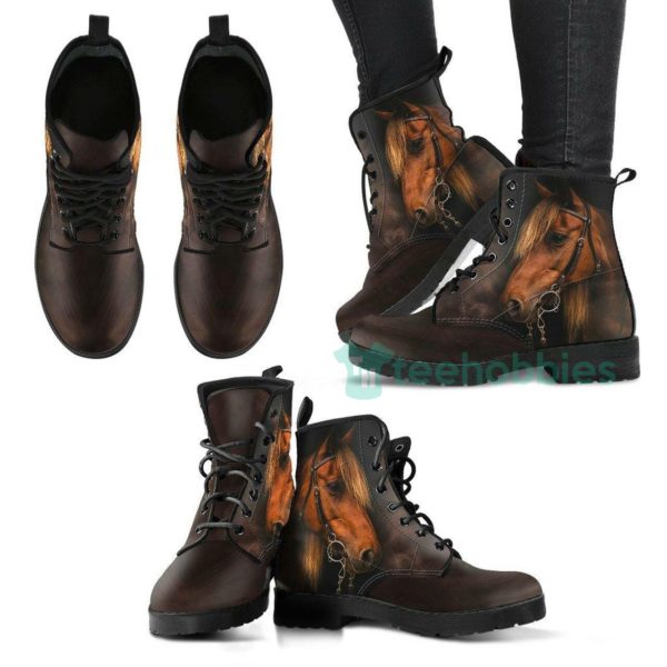 brown horse leather boots shoes 1 1BETP 600x600px Brown Horse Leather Boots Shoes