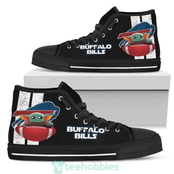 buffalo bills baby yoda high top shoes 2 9kwmH 600x600px Buffalo Bills Baby Yoda High Top Shoes
