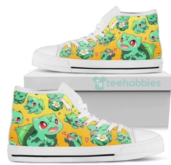 bulbasaur shoes high top for poke fan gift 2 s6rOv 600x579px Bulbasaur Shoes High Top For Poke Fan Gift
