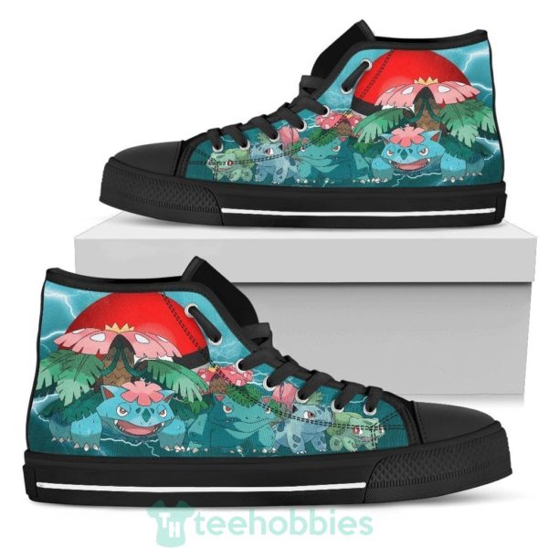 bulbasaur sneakers high top shoes fan gift 2 XJPAn 600x600px Bulbasaur Sneakers High Top Shoes Fan Gift