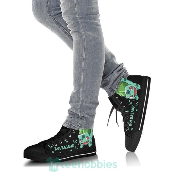 bulbasaur sneakers high top shoes gift idea 5 G3QDi 600x600px Bulbasaur Sneakers High Top Shoes Gift Idea