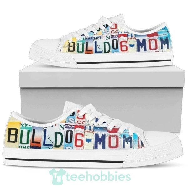 bulldog mom low top shoes 2 TwDuI 600x600px Bulldog Mom Low Top Shoes