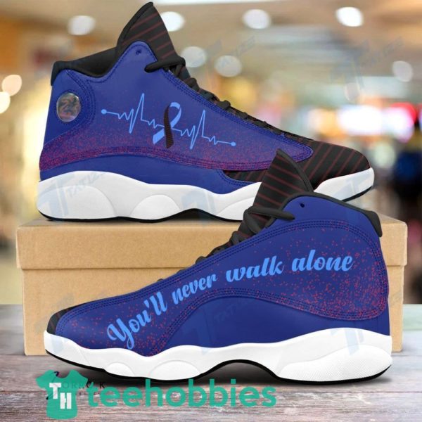 bullying awareness youll never walk alone air jordan 13 sneaker shoes 1 DN9MK 600x600px Bullying Awareness You?ll Never Walk Alone Air Jordan 13 Sneaker Shoes