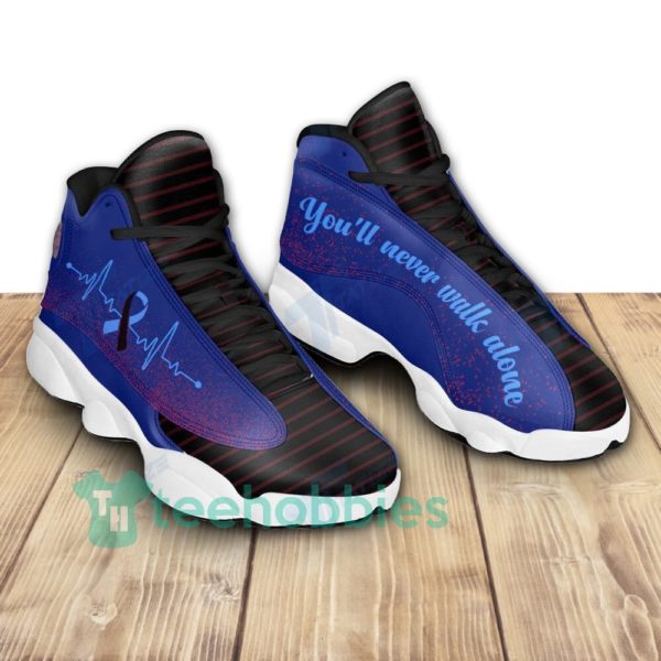bullying awareness youll never walk alone air jordan 13 sneaker shoes 3 oNCTo 600x600px Bullying Awareness You?ll Never Walk Alone Air Jordan 13 Sneaker Shoes