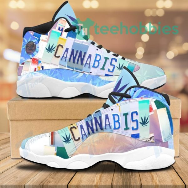 cannabis license plate air jordan 13 sneaker shoesi shoes 2 ylhv1 600x600px Cannabis License Plate Air Jordan 13 Sneaker Shoesi Shoes