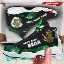 cannabis weed dont care bear custom name green and black air jordan 13 sneaker shoesi shoes 2 ez2q0 247x247px Cannabis Weed Don't Care Bear Custom Name Green And Black Air Jordan 13 Sneaker Shoesi Shoes
