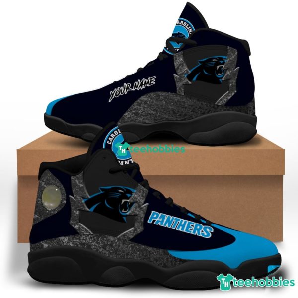 carolina panthers air jordan 13 sneakers shoes custom name personalized gifts 1 N5fmU 600x600px Carolina Panthers Air Jordan 13 Sneakers Shoes Custom Name Personalized Gifts