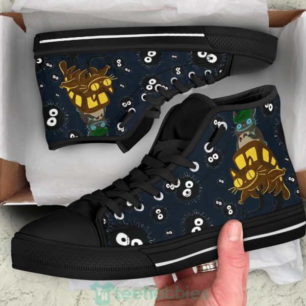 catbus ghibli high top shoes totoro fan gift idea 2 2frE8 600x600px Catbus Ghibli High Top Shoes Totoro Fan Gift Idea