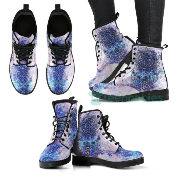 chakra dream catcher leather boots fashion 1 Z2uKA 600x600px Chakra Dream Catcher Leather Boots Fashion