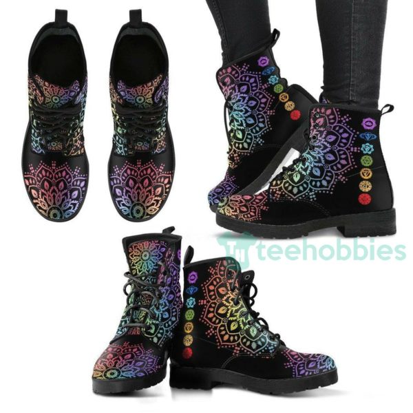 chakra love leather boots shoes 1 YdHXE 600x600px Chakra Love Leather Boots Shoes