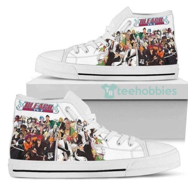 characters bleach sneakers high top shoes anime fan 2 H58QC 600x579px Characters Bleach Sneakers High Top Shoes Anime Fan