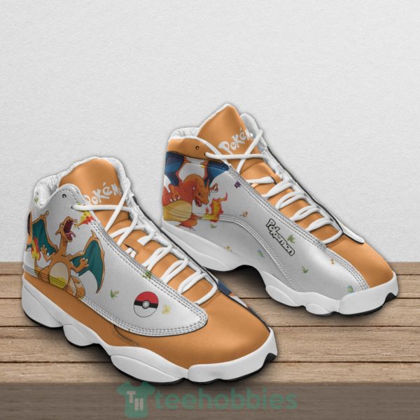charizard custom pokemon anime air jordan 13 shoes 2 x6Jxq 600x600px Charizard Custom Pokemon Anime Air Jordan 13 Shoes