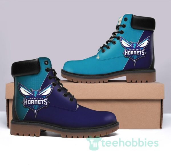 charlotte hornets basketball leather boots men women 1 iXFLh 600x582px Charlotte Hornets Basketball Leather Boots Men Women