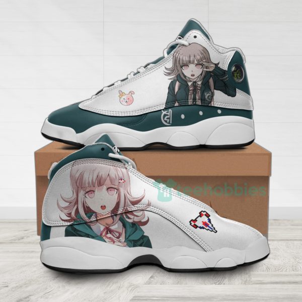chiaki nanami custom danganronpa anime air jordan 13 shoes 1 OP6VT 600x600px Chiaki Nanami Custom Danganronpa Anime Air Jordan 13 Shoes