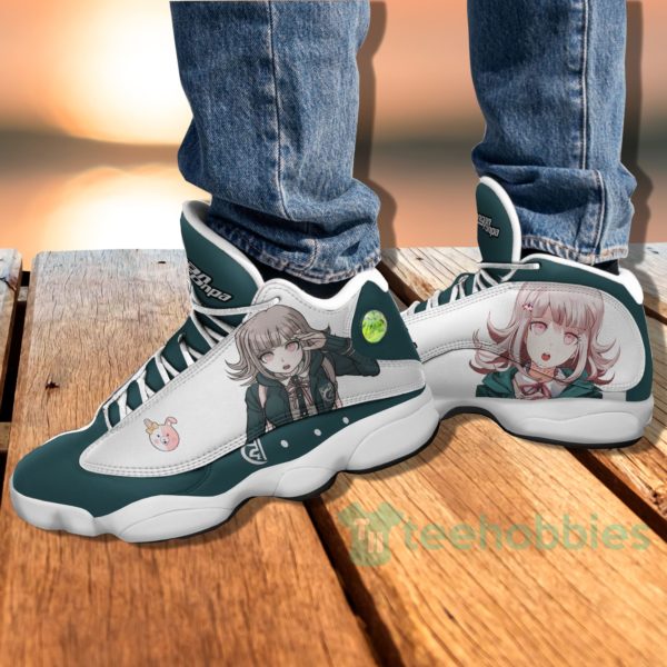 chiaki nanami custom danganronpa anime air jordan 13 shoes 4 wlPwm 600x600px Chiaki Nanami Custom Danganronpa Anime Air Jordan 13 Shoes