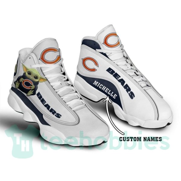 chicago bears grogu baby yoda custom name air jordan 13 unisex shoes 2 3MaTe 600x600px Chicago Bears Grogu Baby Yoda Custom Name Air Jordan 13 Unisex Shoes
