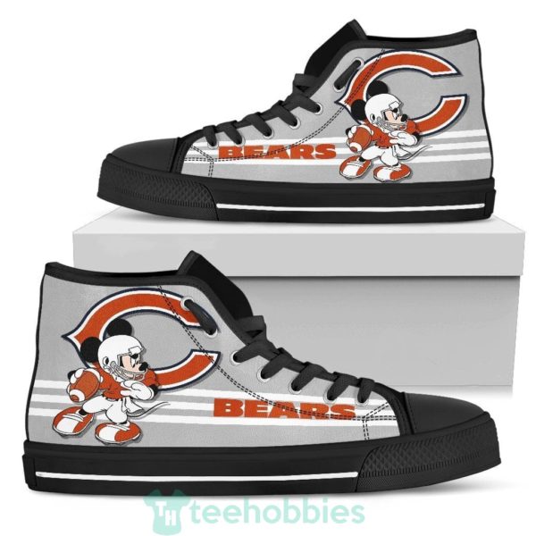 chicago bears sneakers high top shoes fan gift 2 RuA6m 600x600px Chicago Bears Sneakers High Top Shoes Fan Gift