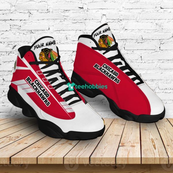 chicago blackhawks custom name air jordan 13 shoes sneakers mens womens personalized gifts 4 n2uyw 600x600px Chicago Blackhawks Custom Name Air Jordan 13 Shoes Sneakers Mens Womens Personalized Gifts