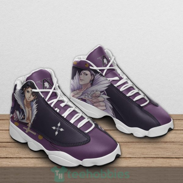 chrollo lucilfer custom hunter anime air jordan 13 shoes 2 pj7x8 600x600px Chrollo Lucilfer Custom Hunter Anime Air Jordan 13 Shoes