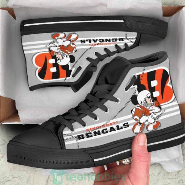 cincinnati bengals sneakers high top shoes fan gift 1 tAH7O 600x600px Cincinnati Bengals Sneakers High Top Shoes Fan Gift