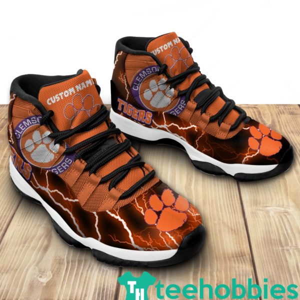 clemson tigers custom name air jordan 11 shoes sneakers mens womens personalized gifts 2 WW1wD 600x600px Clemson Tigers Custom Name Air Jordan 11 Shoes Sneakers Mens Womens Personalized Gifts