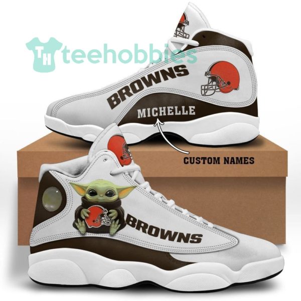 cleveland browns grogu baby yoda custom name air jordan 13 unisex shoes 1 GcxWz 600x600px Cleveland Browns Grogu Baby Yoda Custom Name Air Jordan 13 Unisex Shoes