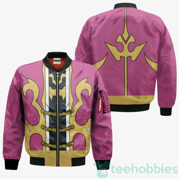 code geass custom anya alstreim cosplay bomber jacket 3 4W4Te 600x600px Code Geass Custom Anya Alstreim Cosplay Bomber Jacket
