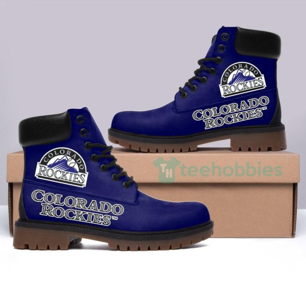 colorado rockies baseball winter leather boots 1 KV6pX 600x600px Colorado Rockies Baseball Winter Leather Boots