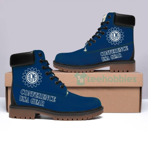 conference usa gear football winter leather boots 1 elvdX 600x585px Conference Usa Gear Football Winter Leather Boots