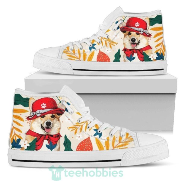 corgi dog sneakers high top shoes funny 1 yd7G8 600x600px Corgi Dog Sneakers High Top Shoes Funny