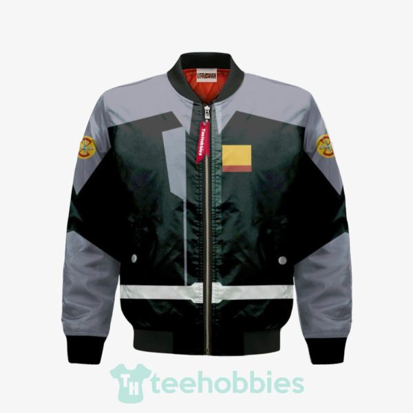 custom gundam black uniform zanimet bomber jacket 1 Xc1bi 600x600px Custom Gundam Black Uniform ZAnimeT Bomber Jacket