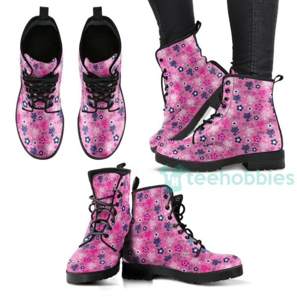 cute kitten leather boots shoes 1 v2b16 600x600px Cute Kitten Leather Boots Shoes