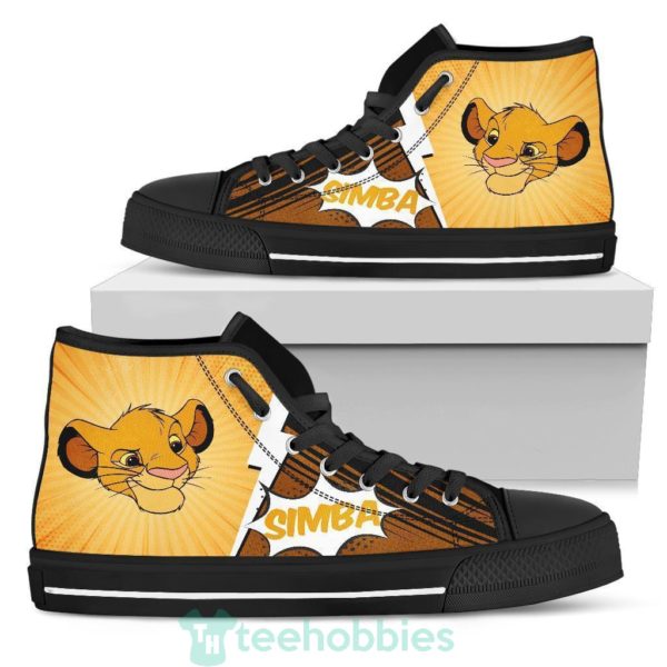 cute simba sneakers lion king high top shoes fan 3 s7fi9 600x600px Cute Simba Sneakers Lion King High Top Shoes Fan