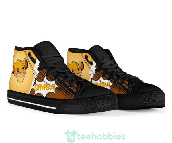 cute simba sneakers lion king high top shoes fan 4 Un4tT 600x500px Cute Simba Sneakers Lion King High Top Shoes Fan